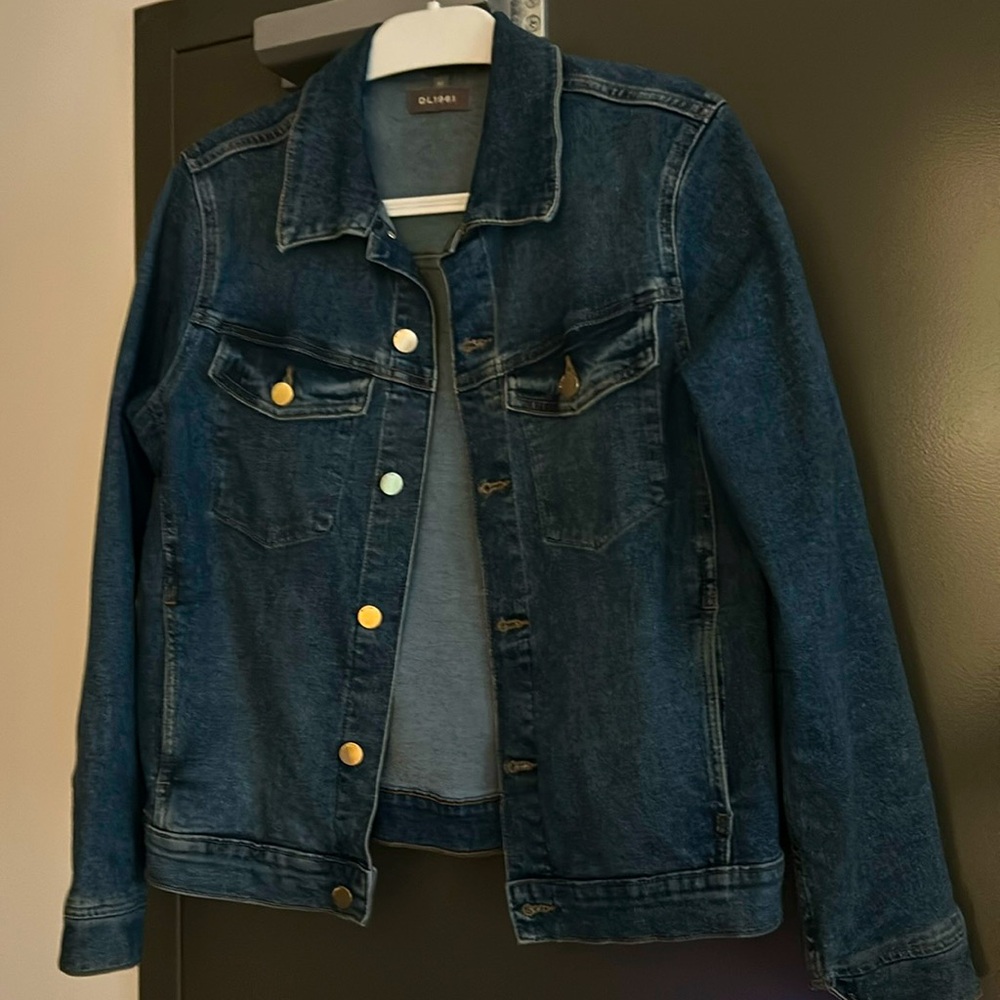 A barely worn jean jacket